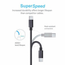 Load image into Gallery viewer, 1M 2M 3M Long Micro USB Data Sync Charger Cable Lead For Samsung Android Phones