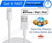Load image into Gallery viewer, Genuine iPhone Charger Fast For Apple Long Cable USB Lead 12 11 5 6 7 8 X XS XR