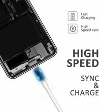 Load image into Gallery viewer, USB iPhone Charger Fast For Apple Long Cable USB Lead 5 6 7 8 X XS XR 11 12 Pro
