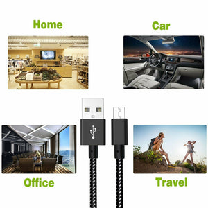 1M 2M 3M Long Micro USB Data Sync Charger Cable Lead For Samsung Android Phones