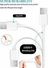 Load image into Gallery viewer, 1M 2M 3M Long Micro USB Data Sync Charger Cable Lead For Samsung Android Phones
