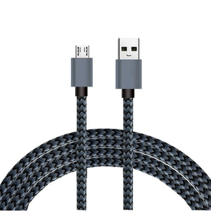 1M 2M 3M Long Micro USB Data Sync Charger Cable Lead For Samsung Android Phones