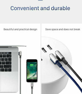Apple iPhone 5 6 7 8 X Unbreakable Genuine Fast Charging Cable Charger Lead
