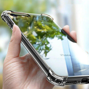 CLEAR CASE For iPhone 12 11 Pro Max Mini XS XR X Protector Silicone Phone Cover