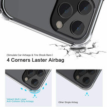 Load image into Gallery viewer, CLEAR CASE For iPhone 12 11 Pro Max Mini XS XR X Protector Silicone Phone Cover
