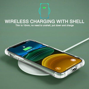 CLEAR CASE For iPhone 12 11 Pro Max Mini XS XR X Protector Silicone Phone Cover