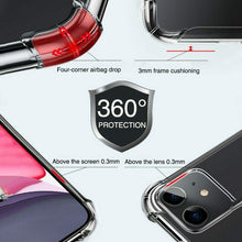 Load image into Gallery viewer, CLEAR CASE For iPhone 12 11 Pro Max Mini XS XR X Protector Silicone Phone Cover
