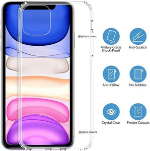 Case For iPhone 12 Pro 11 Pro Max XR X 8 7 ShockProof TPU Silicone Phone Cover
