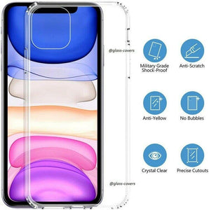 Case For iPhone 12 Pro 11 Pro Max XR X 8 7 ShockProof TPU Silicone Phone Cover