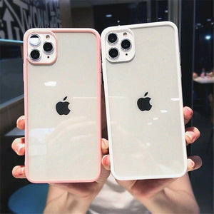 Case for iPhone 11 12 Pro Max Mini 7 8 SE XR X XS Clear Shockproof Phone Cover