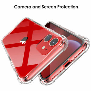Case for iPhone 12 11 Pro SE 6s 7 XR XS ShockProof Soft Phone TPU Silicone Cover