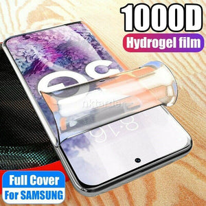 For SAMSUNG Galaxy S20 S10 8 9 Plus 5G NOTE TPU Hydrogel FILM Screen Protector