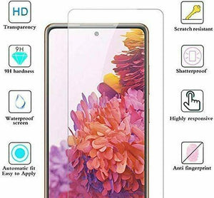 For Samsung Galaxy S20 FE Tempered Glass Screen Protector [Case Friendly]