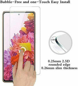 For Samsung Galaxy S20 FE Tempered Glass Screen Protector [Case Friendly]