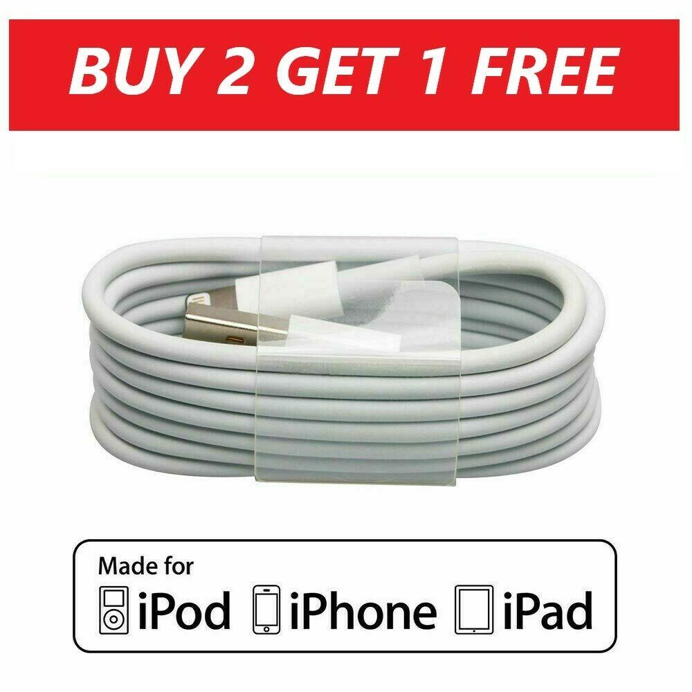 USB iPhone Charger Fast For Apple Long Cable USB Lead 5 6 7 8 X XS XR 11 12 Pro