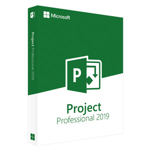 Microsoft Project Professional 2019 - Digital License Key for Windows PC only